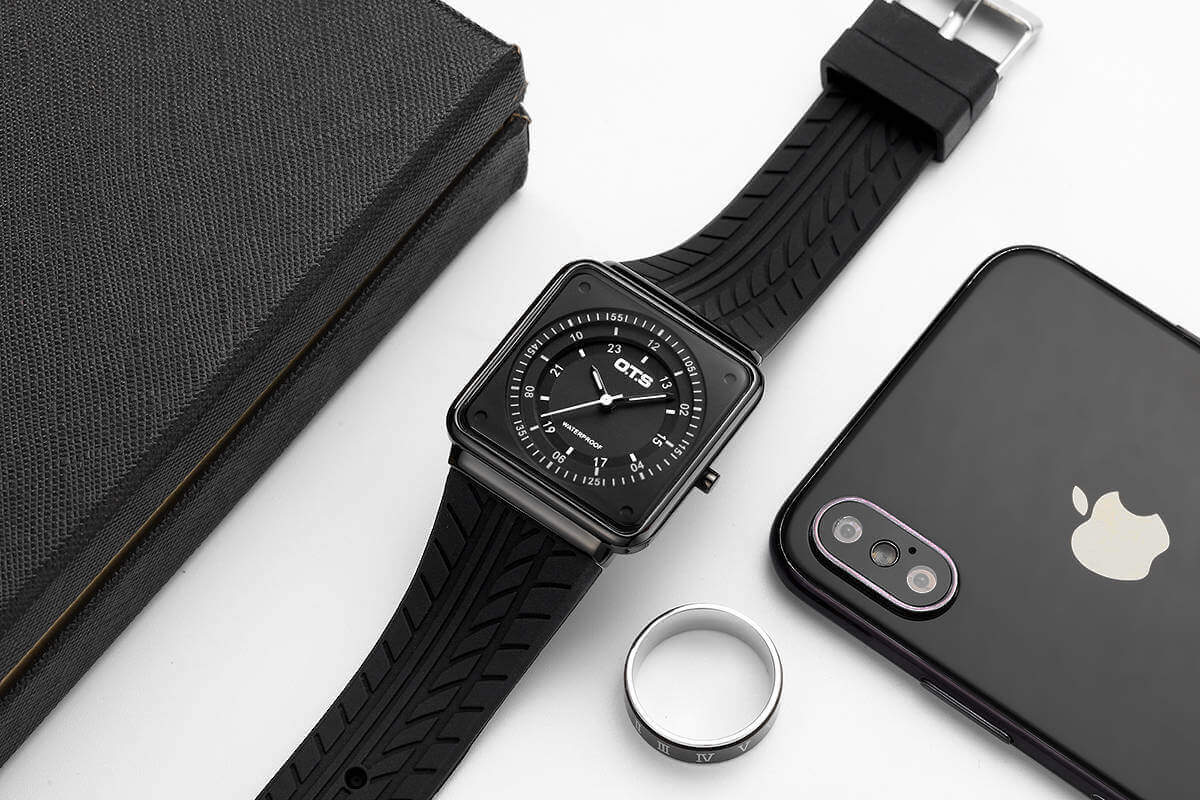 Stijlvol Uurwerk Mannen/Heren Zakelijk/Modern Horloge Waterdicht 1196G