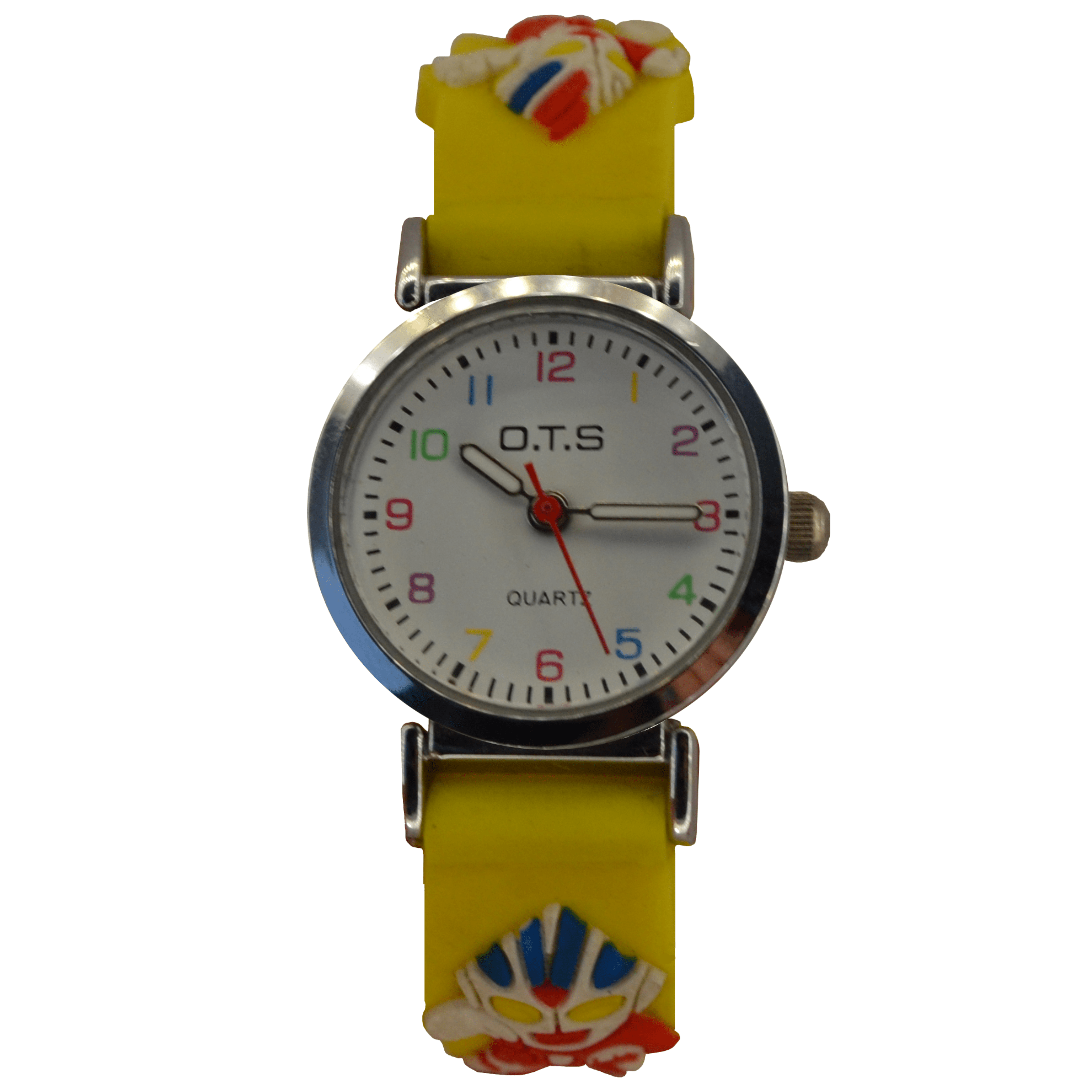 Kinder horloge kleine kast voor de allerkleinsten rijk aan 3D-versieringen