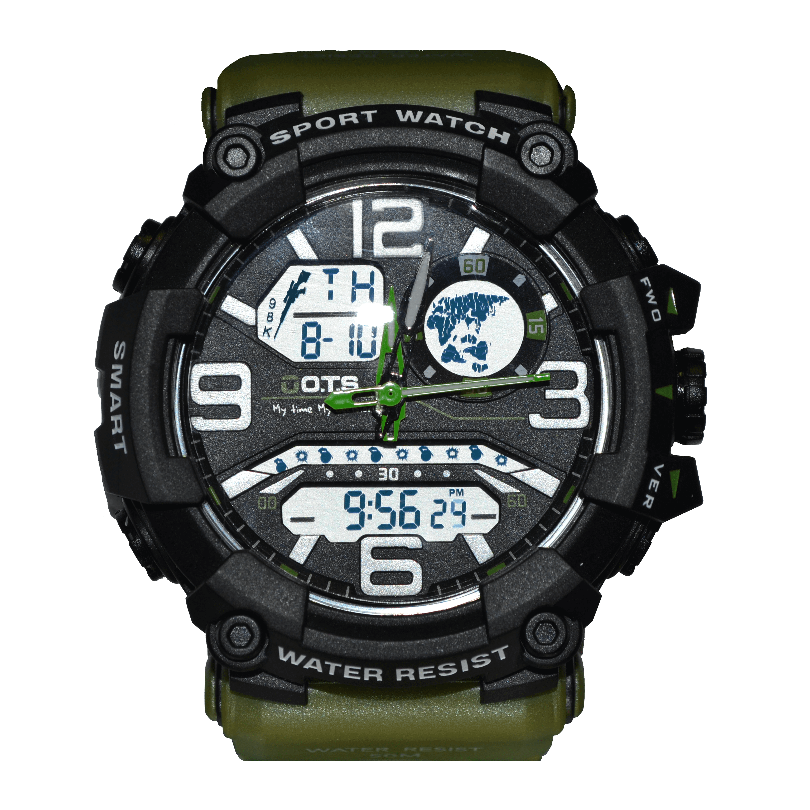 Horloge Jong 3D ontwerp Gaming Gamers Waterdicht